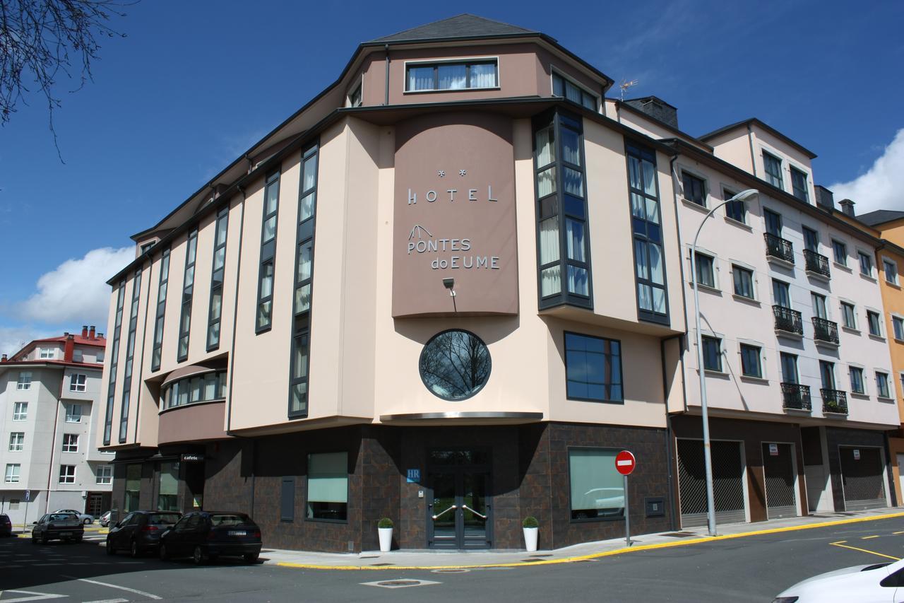 Hotel Pontes Do Eume Puentes de Garcia Rodriguez Exteriör bild